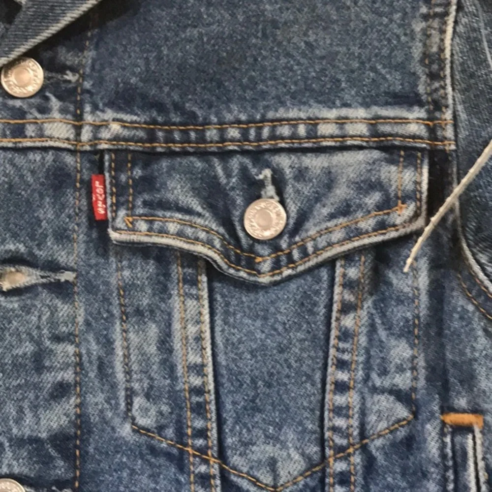 Vintage youth Levi denim jacket small - Picture 4 of 10